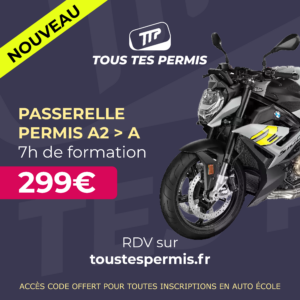 Passerelle moto A2 vers A dans le 78 avec Tous Tes Permis